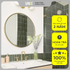 Gương tròn inox mạ vàng T04-MV Unixhouse