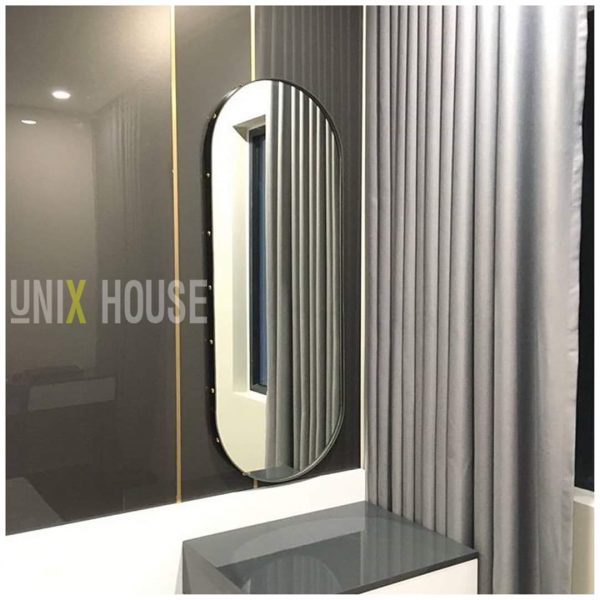 Gương viền da mới lạ