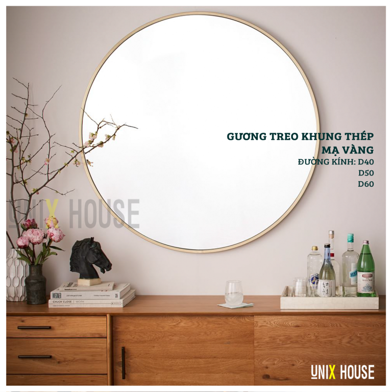 Những mẫu gương tròn treo tường trang trí cho ngôi nhà của bạn ...
