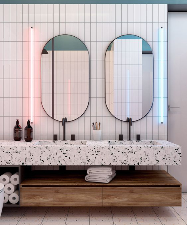 Gương xoay phòng tắm đẹp: Một mẫu gương xoay phòng tắm đẹp sẽ giúp cho không gian phòng tắm của bạn trở nên phù hợp và tiện nghi hơn. Với khả năng xoay nhiều phương hướng, sản phẩm này giúp cho bạn có thể dễ dàng tiêu chuẩn trong việc chăm sóc bản thân. Không chỉ vậy, thiết kế đẹp và kiểu dáng hiện đại còn giúp cho phòng tắm của bạn trở nên lịch sự và sang trọng hơn.