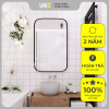 Gương chữ nhật viền thép - C03 Unixhouse