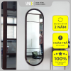 Gương soi toàn thân khung gỗ Oval Unixhouse